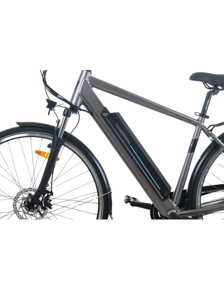 Elektrinis dviratis TOTEM XC921 28", pilkas