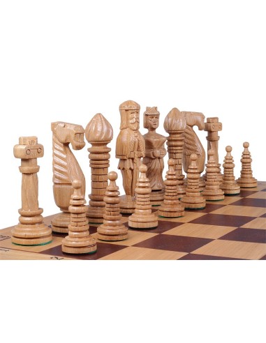 Wooden chess OAK