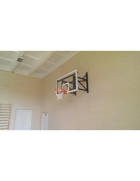 Basketball backboard construction (without backboard)