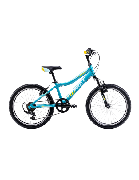 Vaikiškas dviratis ROMET Rambler 20 KID 2, turkio-mėlynas