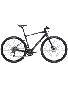 Jalgratas GIANT FastRoad AR 2, 28" Metallic Black (S)