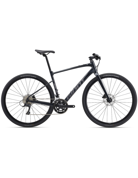 Jalgratas GIANT FastRoad AR 2, 28" Metallic Black (S)