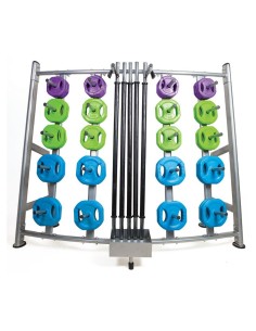 Body Pump barbell rack