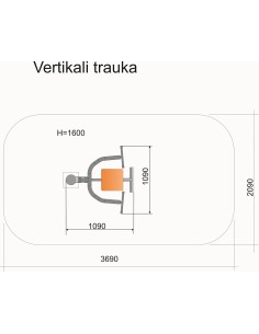 Vertical single-sided thrust RT25 2