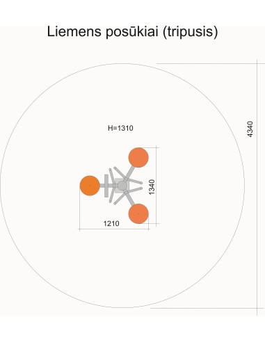 Tvisteris trigubas RT31-3