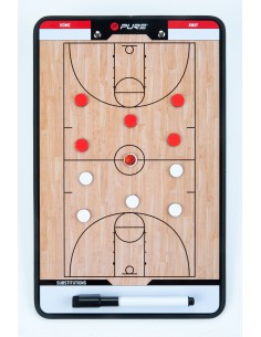 Basketball coach's tactical board Pure2improve 2