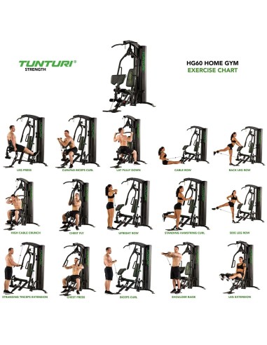 Jõupink Tunturi HG60 Home Gym