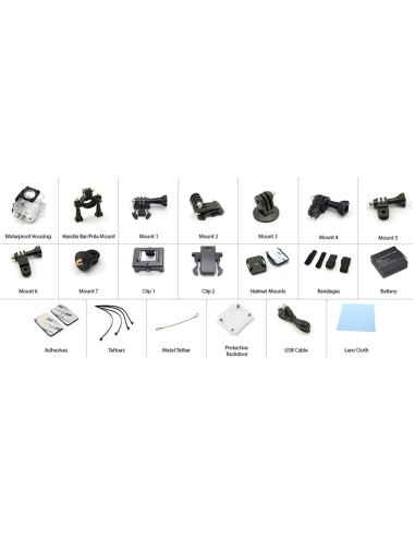 Veiksmo kamera HD 1080p 