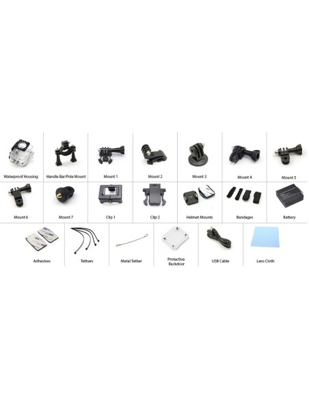 Veiksmo kamera HD 1080p 