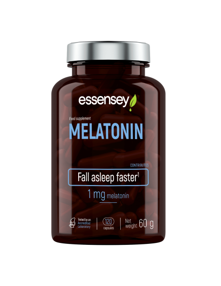 Miego hormonas TREC ESSENSEY MELATONIN 120 kapsulių