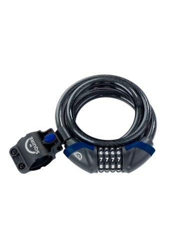 Cable lock SQUIRE Kilda Combi 12/1800, with code