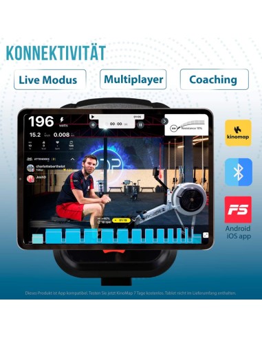 Irklavimo ergometras CHRISTOPEIT RW 1000