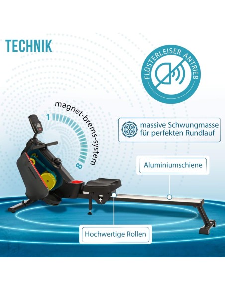 Irklavimo ergometras CHRISTOPEIT RW 1000