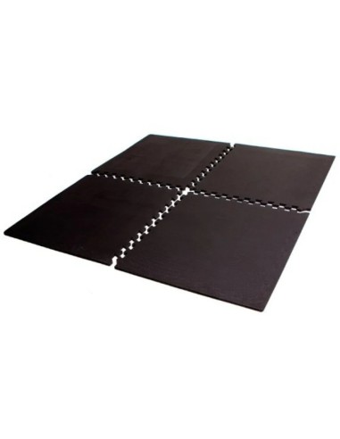 TOORX sujungiamas kilimėlis (122 x 122 x 1,2 cm), 4 dalių, pilkas