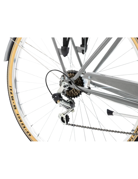 Dviratis ROMET Vintage Eco D, grafitas (L)