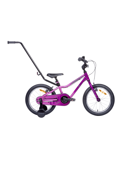 Vaikiškas dviratis TABOU Mini FR, 14" rožinis-violetinis