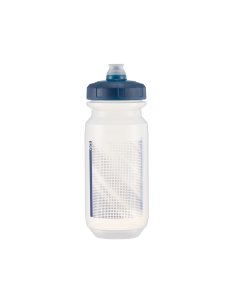 Bottle LIV PourFast DoubleSpring 600 ml, clear/dark blue