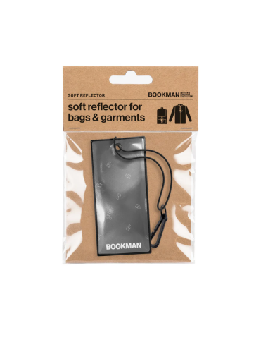 BOOKMAN soft reflector, square, black