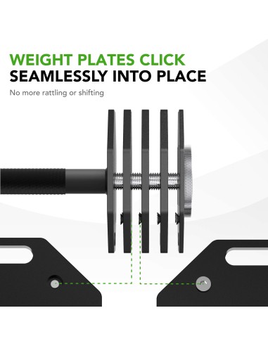 Tõstekang TUNTURI Rapid Adjustable Barbell 11kg