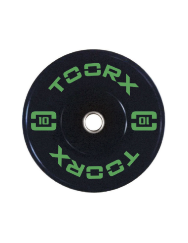 Weight plate TOORX Bumper Plate Absolute, 50 mm, 10 kg