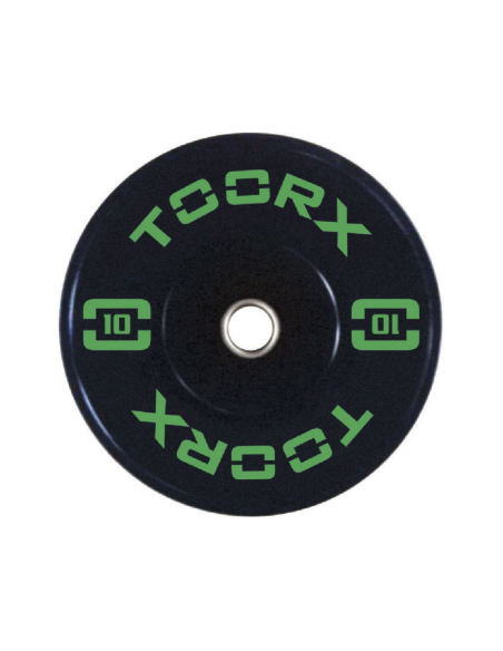 Weight plate TOORX Bumper Plate Absolute, 50 mm, 10 kg