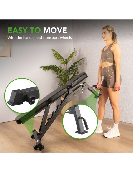 Trainingpink Tunturi UB70 Utility Bench