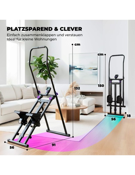 Žingsniavimo treniruoklis CHRISTOPEIT Climber 1000