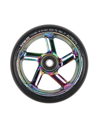 Ratų spyruoklinis ratas Ethic Acteon 110mm Rainbow