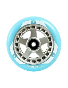 Paspirtuko ratas Union Turbomatic V2 Pro 110 mm mėlynas/sidabrinis