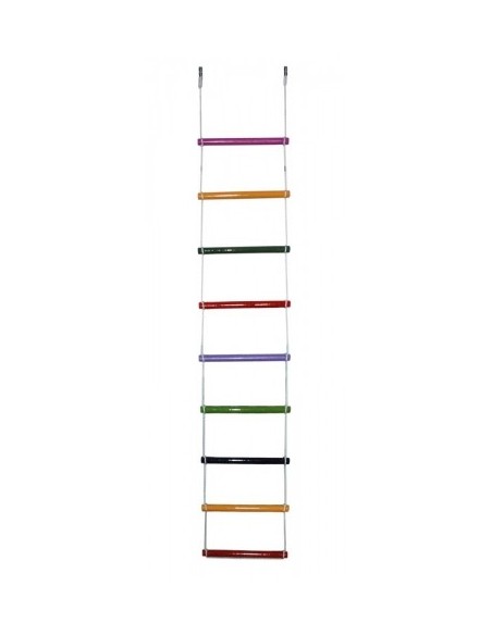 Rope climbing ladder 9 steps