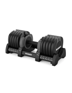 Reguliuojamas hantelis HAMMER StrongLock 8.0, 4-23 kg