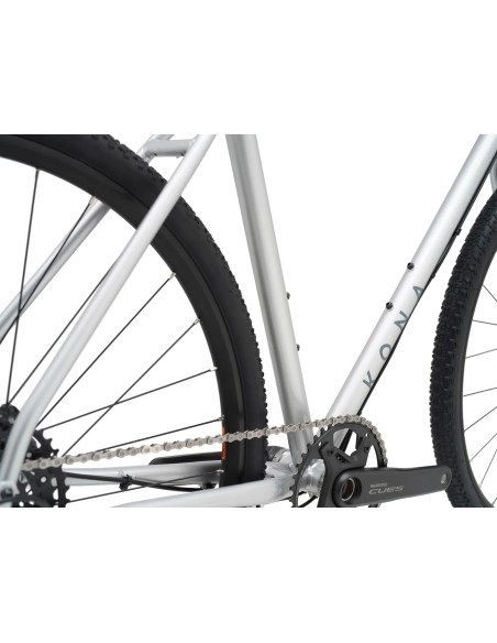 Žvyrkelis KONA Rove (2026) blizgus dirbtinis chromas (XL)