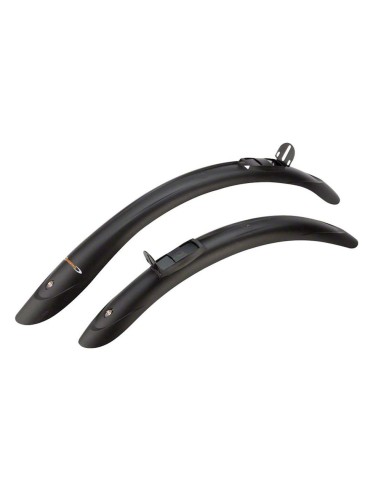 Sparnai SKS BEAVERTAIL SET 26"-28" juodi