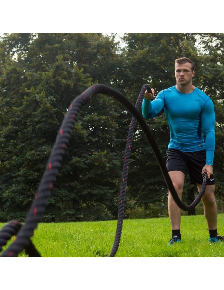 Treniruočių virvė TUNTURI Battle Rope 12m