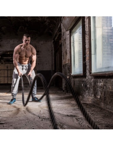 Treniruočių virvė TUNTURI Battle Rope 12m