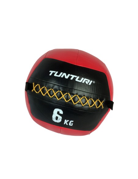 Kimštas kamuoliukas Tunturi Wall Ball 6 kg, raudonas
