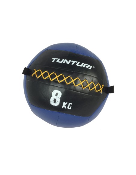 Kimštas kamuolys Tunturi Wall Ball 8 kg, mėlynas