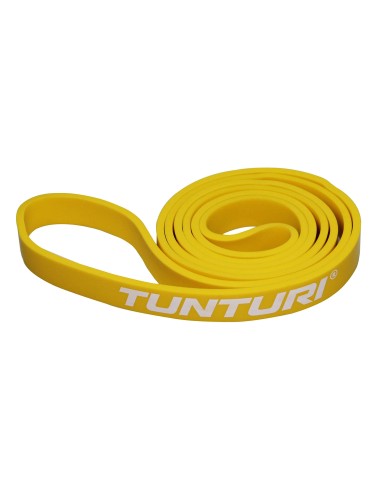 Tempimo guma Tunturi Power Band šviesiai geltona