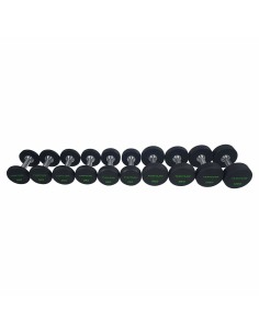 Hantelių rinkinys TUNTURI PU Pro 2-12kg (10vnt, 132kg)