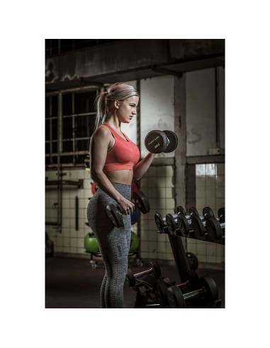 Hantelių rinkinys TUNTURI PU Pro 2-12kg (10vnt, 132kg)