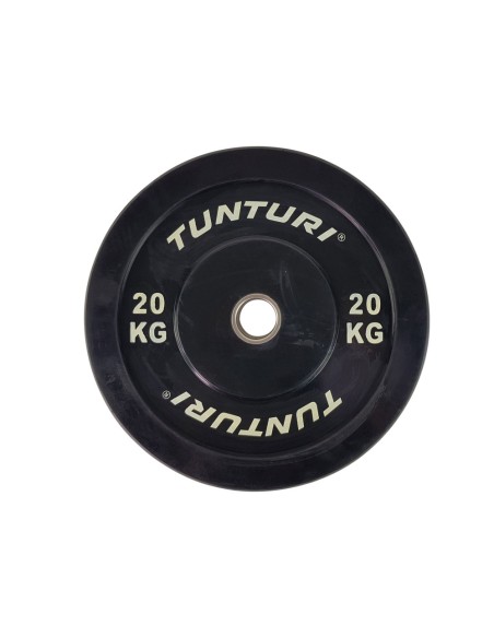 Svorio plokštė TUNTURI treniruočių buferinė plokštė, 50 mm, 20 kg