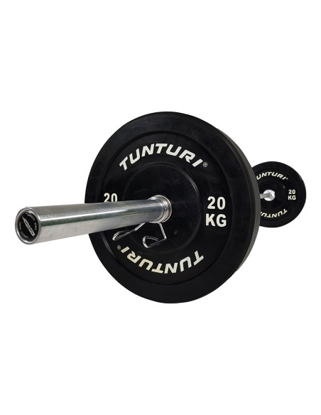Svorio plokštė TUNTURI treniruočių buferinė plokštė, 50 mm, 20 kg