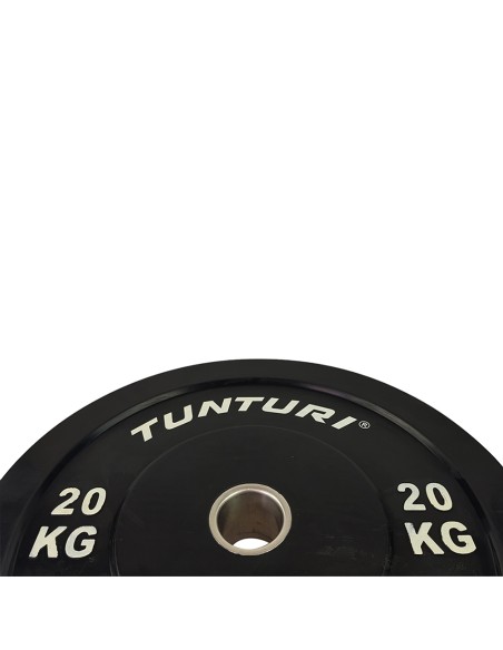 Svorio plokštė TUNTURI treniruočių buferinė plokštė, 50 mm, 20 kg