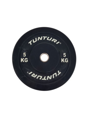 Svorio plokštė TUNTURI treniruočių buferinė plokštė, 50 mm, 5 kg