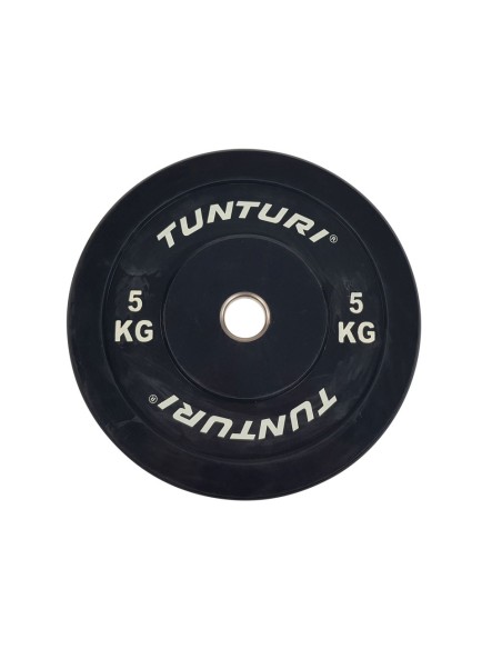 Svorio plokštė TUNTURI treniruočių buferinė plokštė, 50 mm, 5 kg
