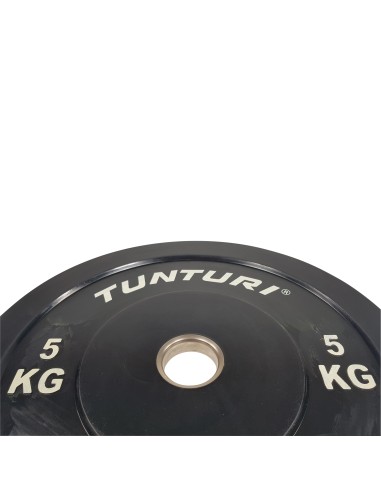 Svorio plokštė TUNTURI treniruočių buferinė plokštė, 50 mm, 5 kg