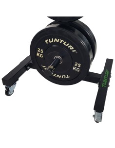 Tvirtas apsauginių plokščių laikiklis „Tunturi Upright Bumper Plate Rack“ 2