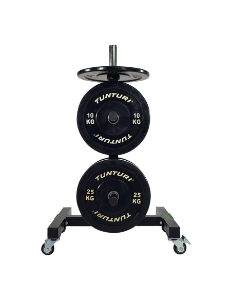 Tvirtas apsauginių plokščių laikiklis „Tunturi Upright Bumper Plate Rack“