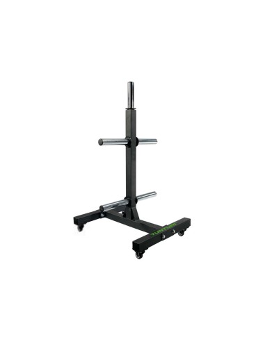 Tvirtas apsauginių plokščių laikiklis „Tunturi Upright Bumper Plate Rack“