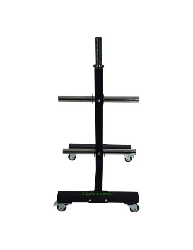Tvirtas apsauginių plokščių laikiklis „Tunturi Upright Bumper Plate Rack“